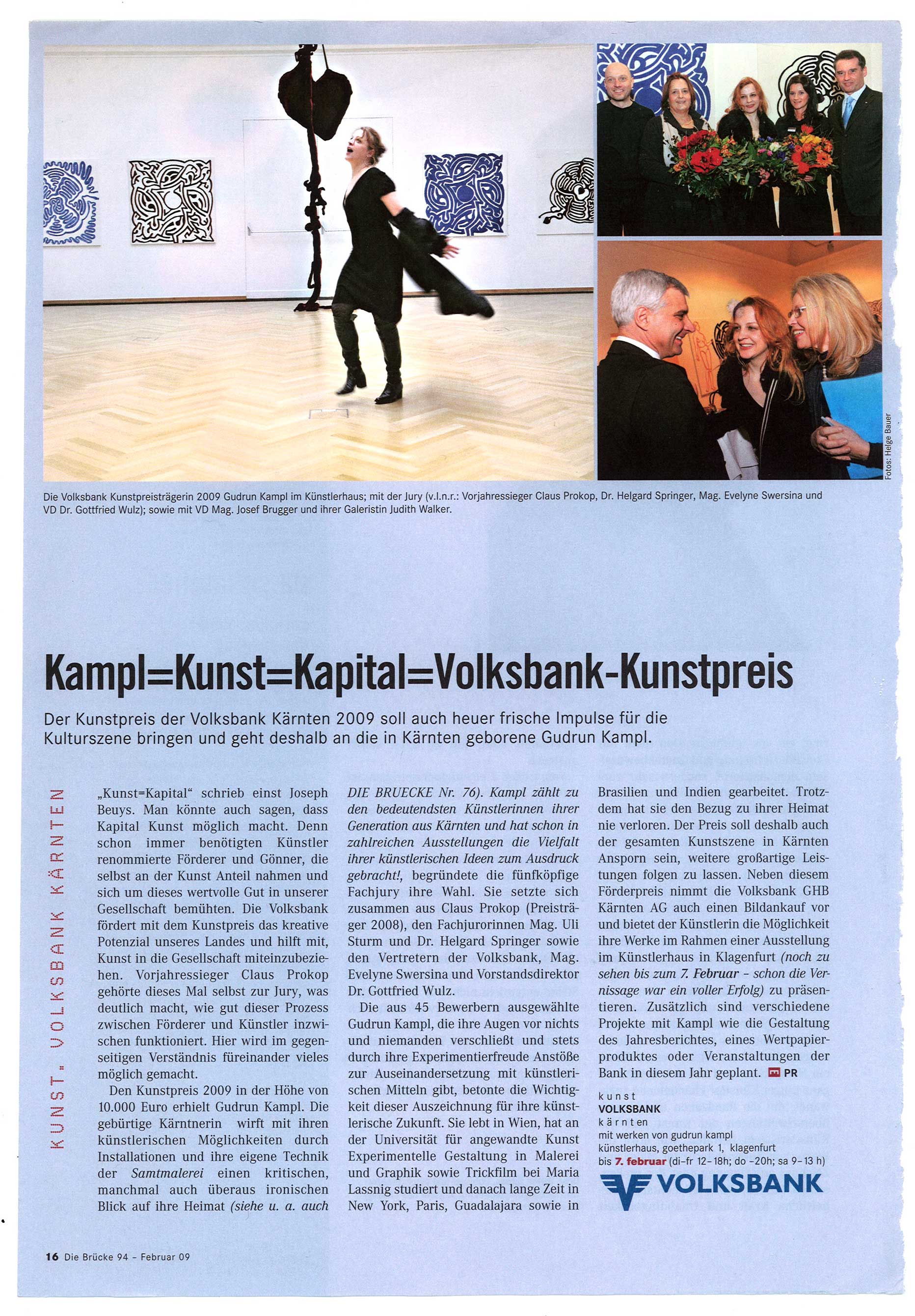 Kunstpreis Volksbank Kärnten
